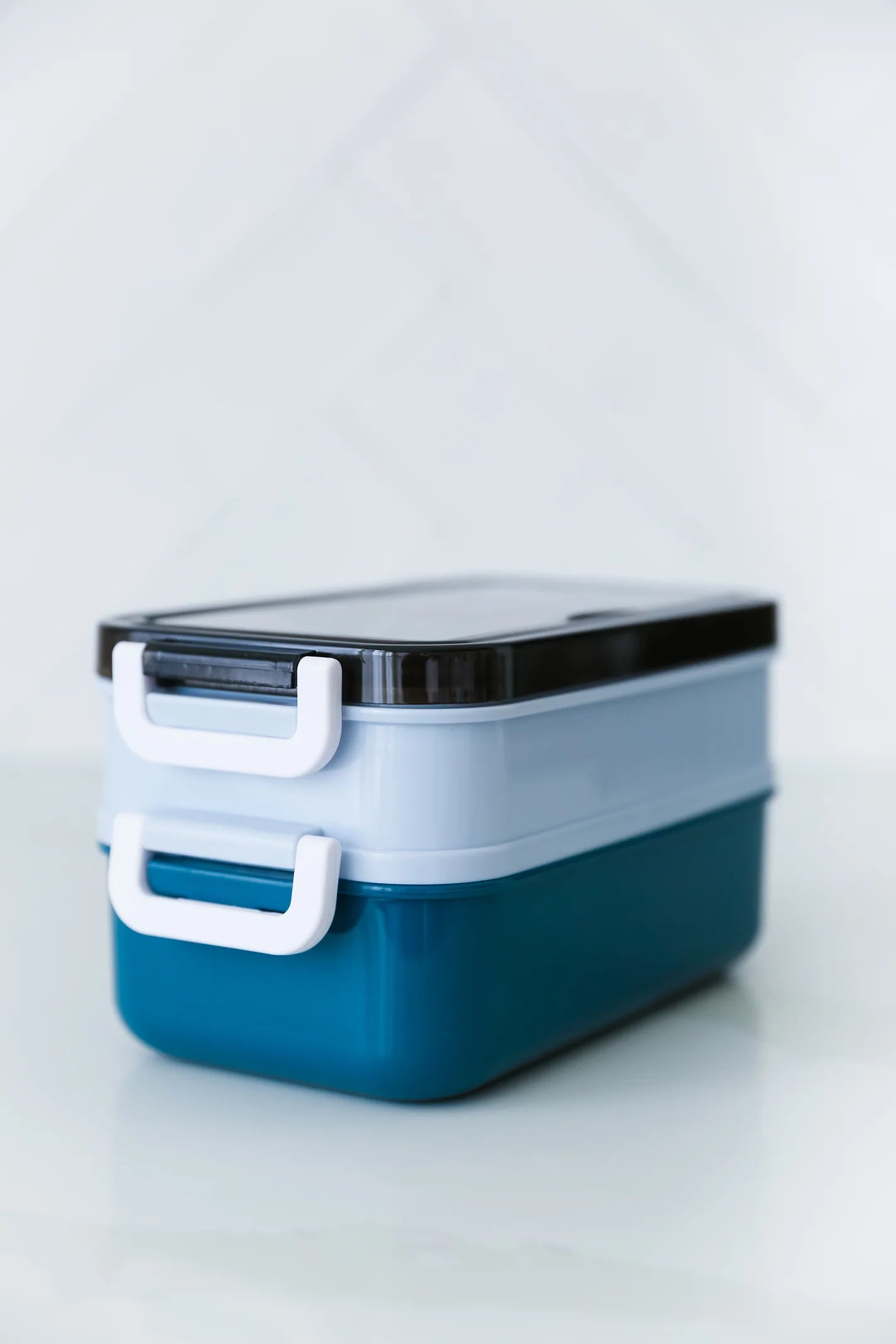 Blue Stackable Bento Box