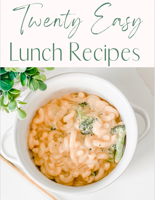 Twenty Easy Lunchbox Recipes